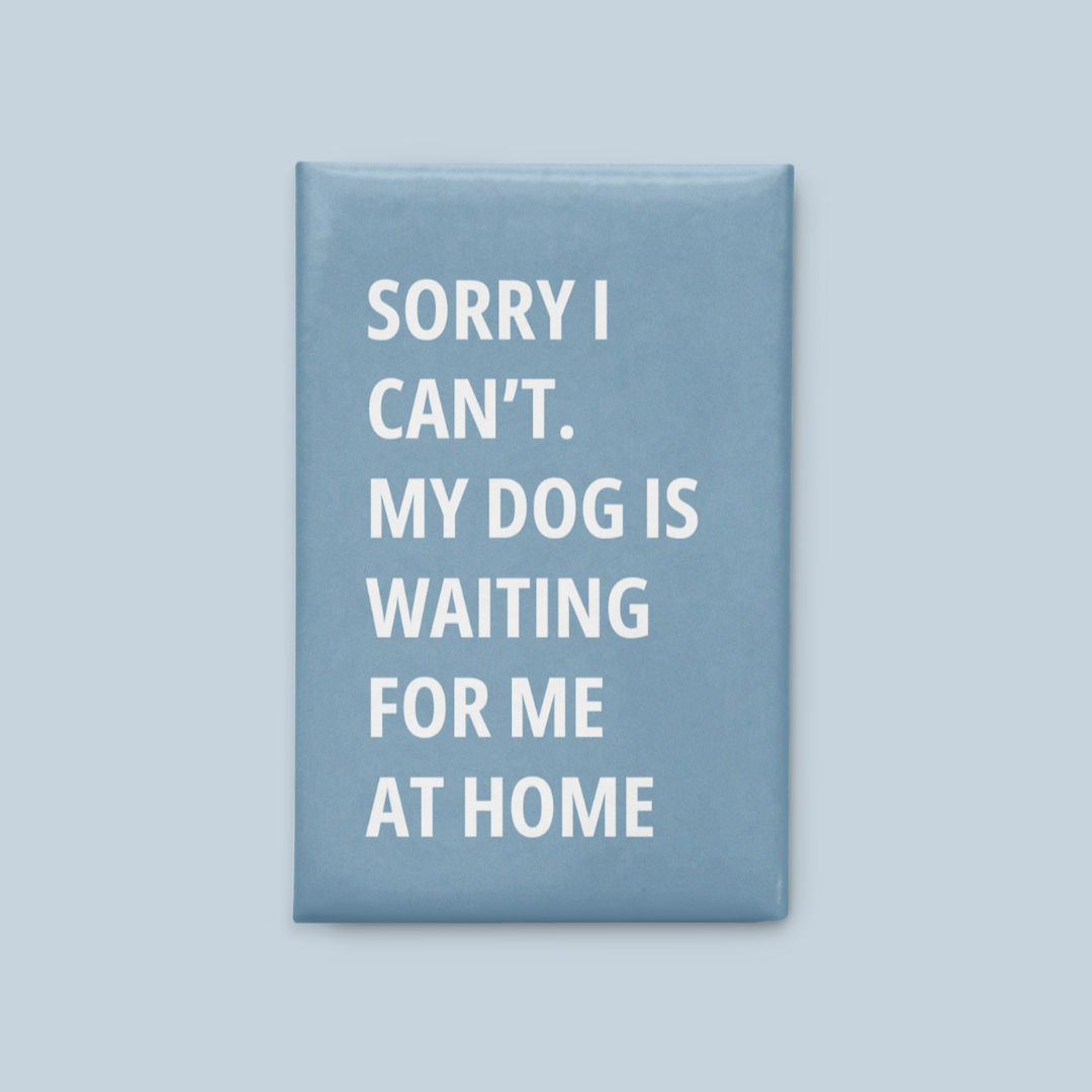 Waiting Dog Magnet - Lumi Magnets
