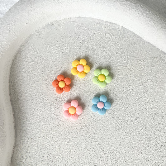 Pastel Flowers Mini Magnets - Lumi Magnets