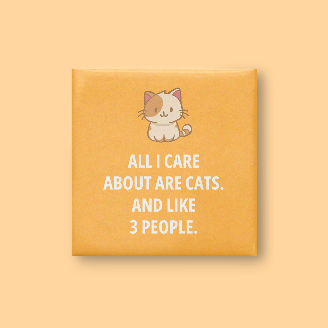 Cat Care Magnet - Lumi Magnets
