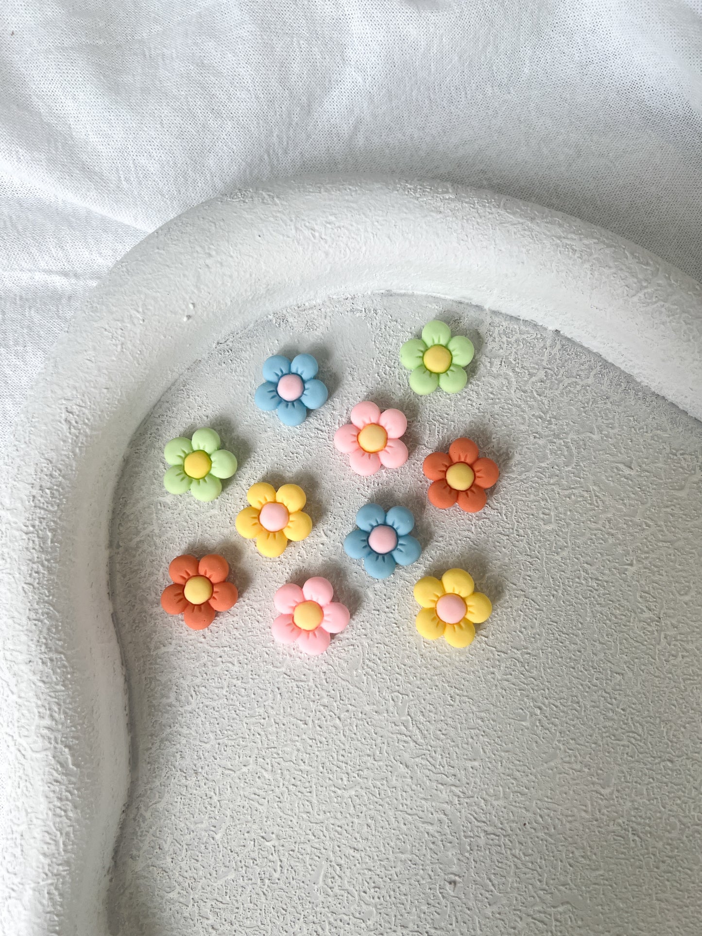 Pastel Flowers Mini Magnets
