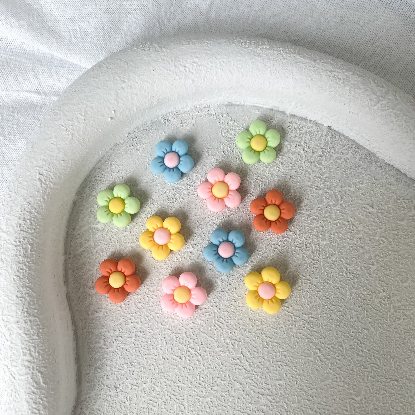 Pastel Flowers Mini Magnets - Lumi Magnets