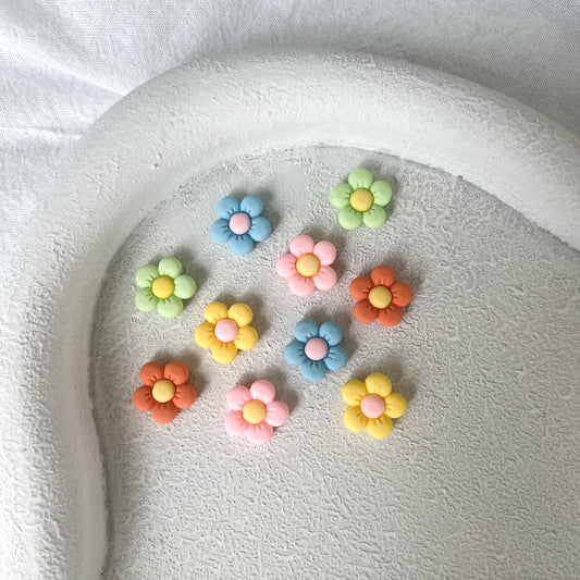 Pastel Flowers Mini Magnets - Lumi Magnets