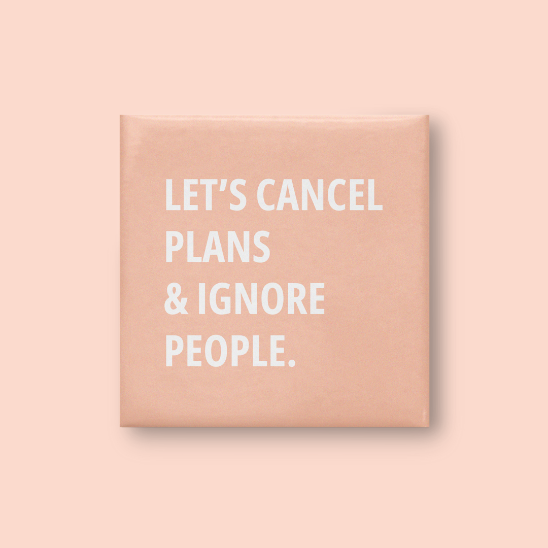 Cancel Plans Magnet