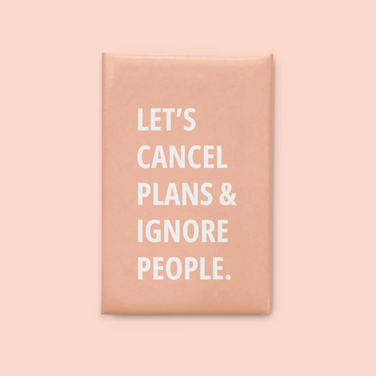 Cancel Plans Magnet